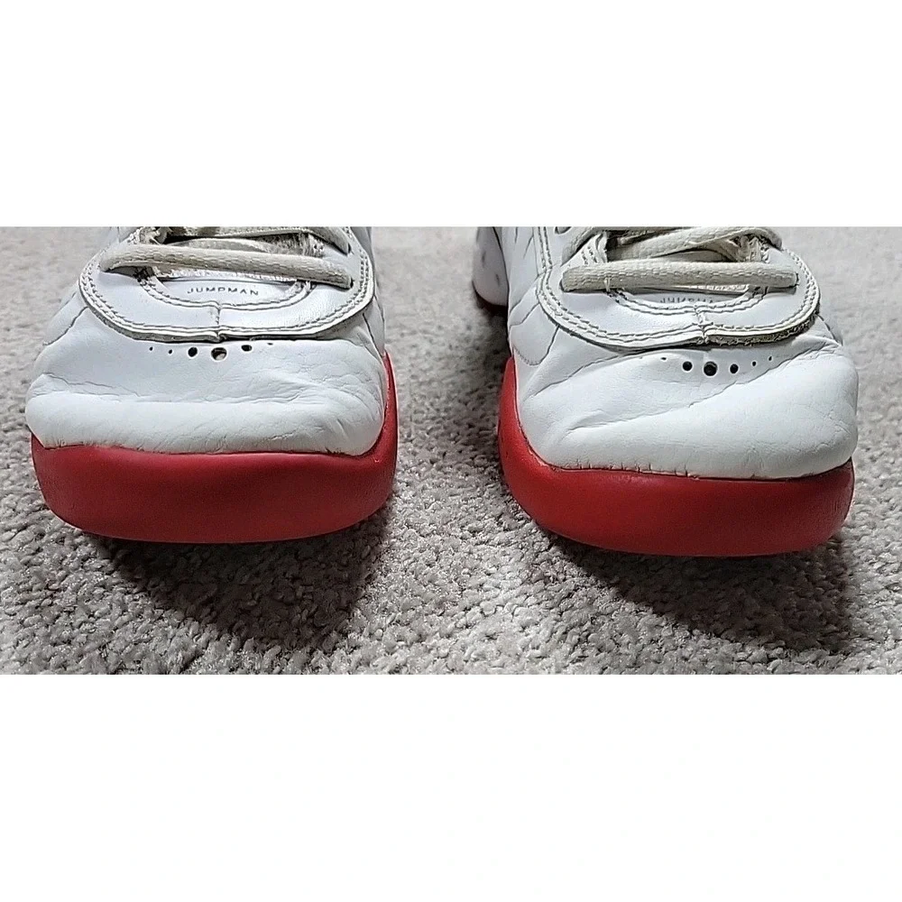 Nike Jordan Jumpman Pro (GS) White Red DQ8436 100 Size 3.5‎
